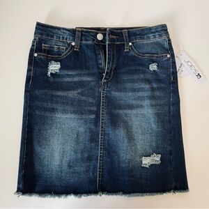 NWT Girls Joe's Jeans The Markie Distressed Denim Skirt - size 16